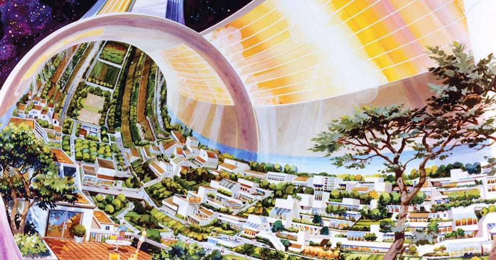 Space colonization technology picture