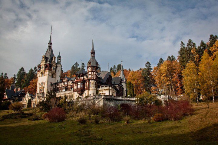 Peles Castle, Transylvania, Romania by Magda Constantin