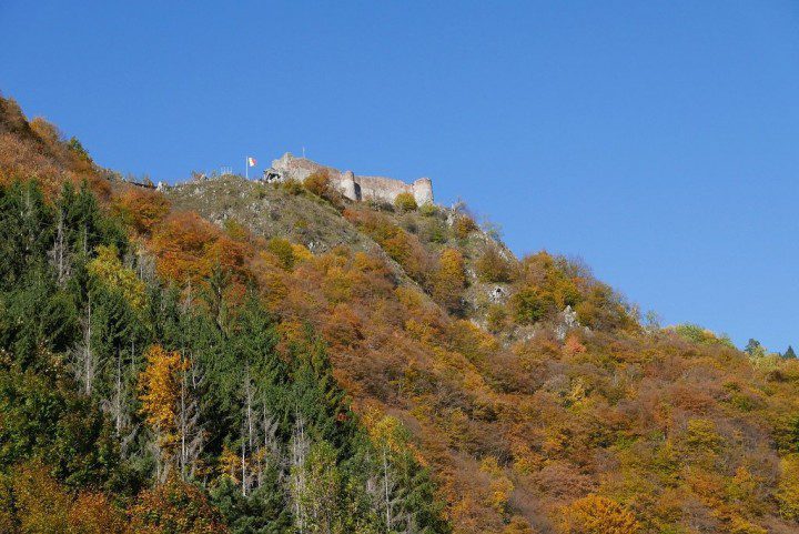 Poenari fortress, Transylvania, Romania by Andrei Dimofte