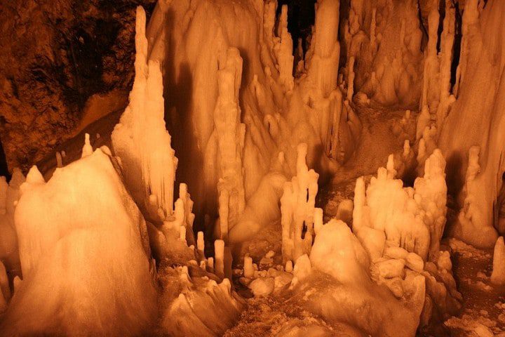 Scarisoara Ice Cave, Transylvania, Romania by Beradrian