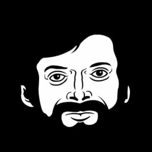 Artist’s rendering of Terence McKenna aka “Uncle Terence”. Credit: “thöR (Creative Commons) 