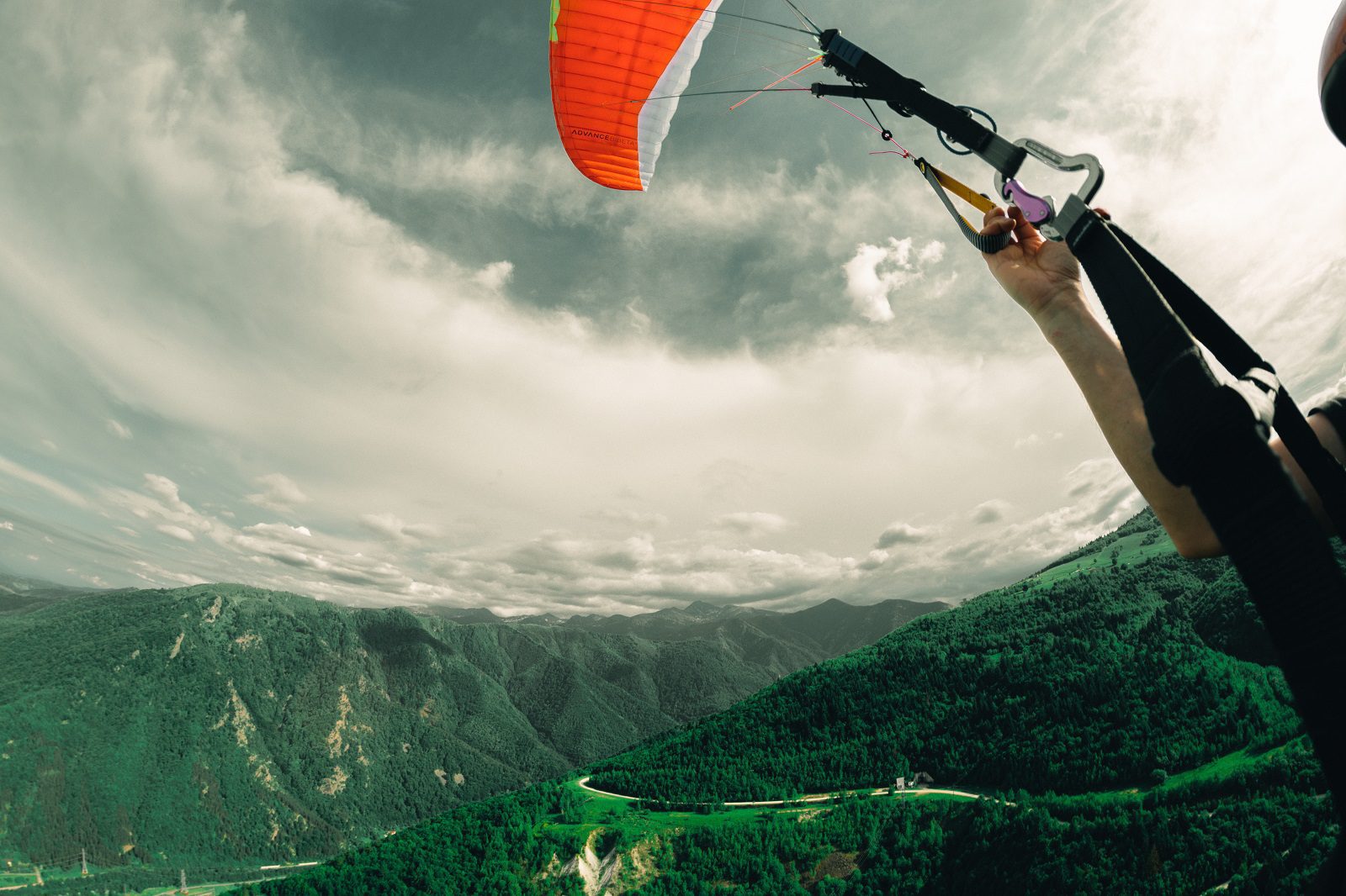 Clopotiva paraglading Romania