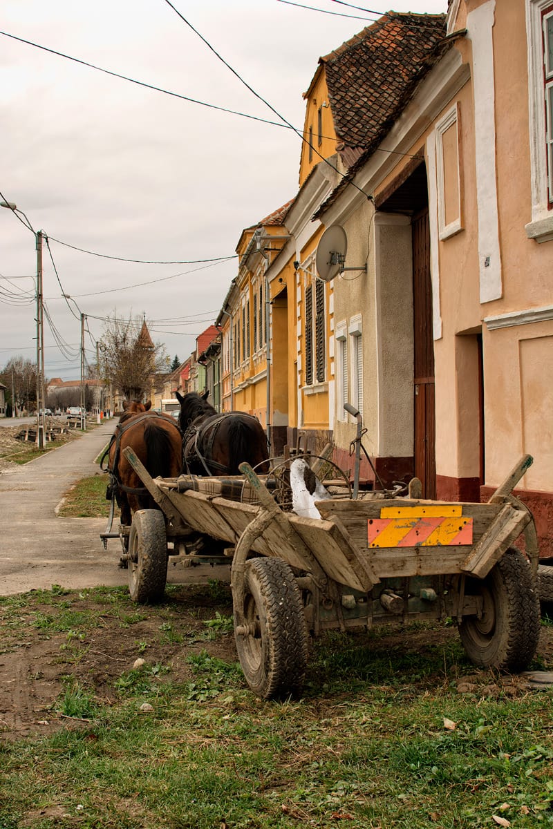 Transportation you are still likely to see in Transylvania