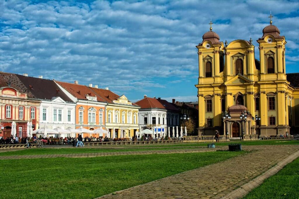 Piata Unirii – Just one of Timisoara’s great town squares.