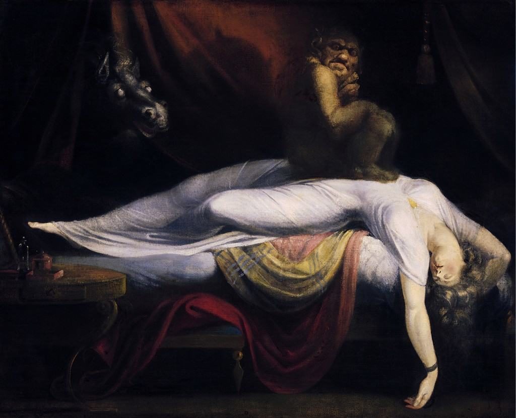 ‘Well, hello monster’ – The Nightmare by John Henry Fuseli could just as well be depicting a difficult psychedelic experience (Source: Wikimedia Commons)