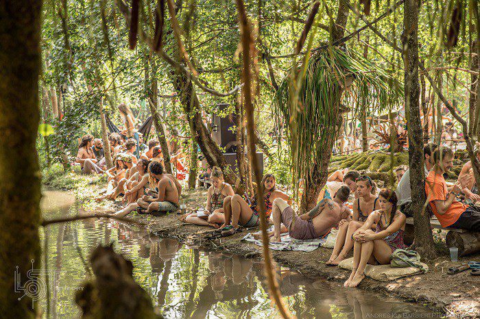 Lost Theory Festival River Side Chill Area (2015) 