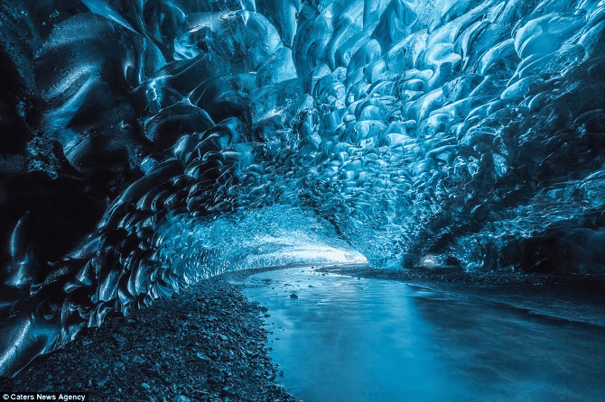 ICELAND CRYSTAL CAVE