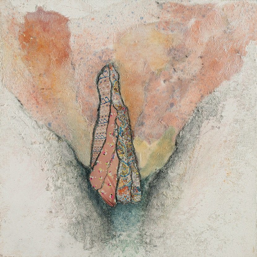 Floral Vagina Paintings by Artist Jacqueline Secor