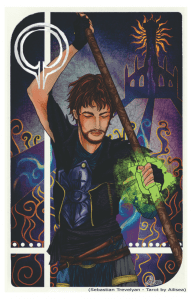 Sebastian Trevelyan - Tarot by Ailisea