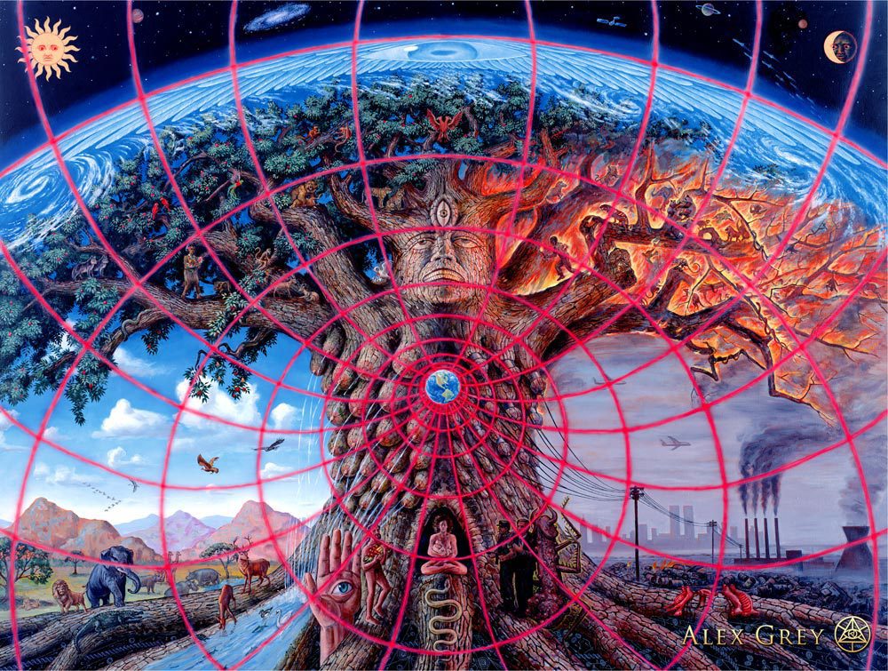 Gaia by Alex Grey