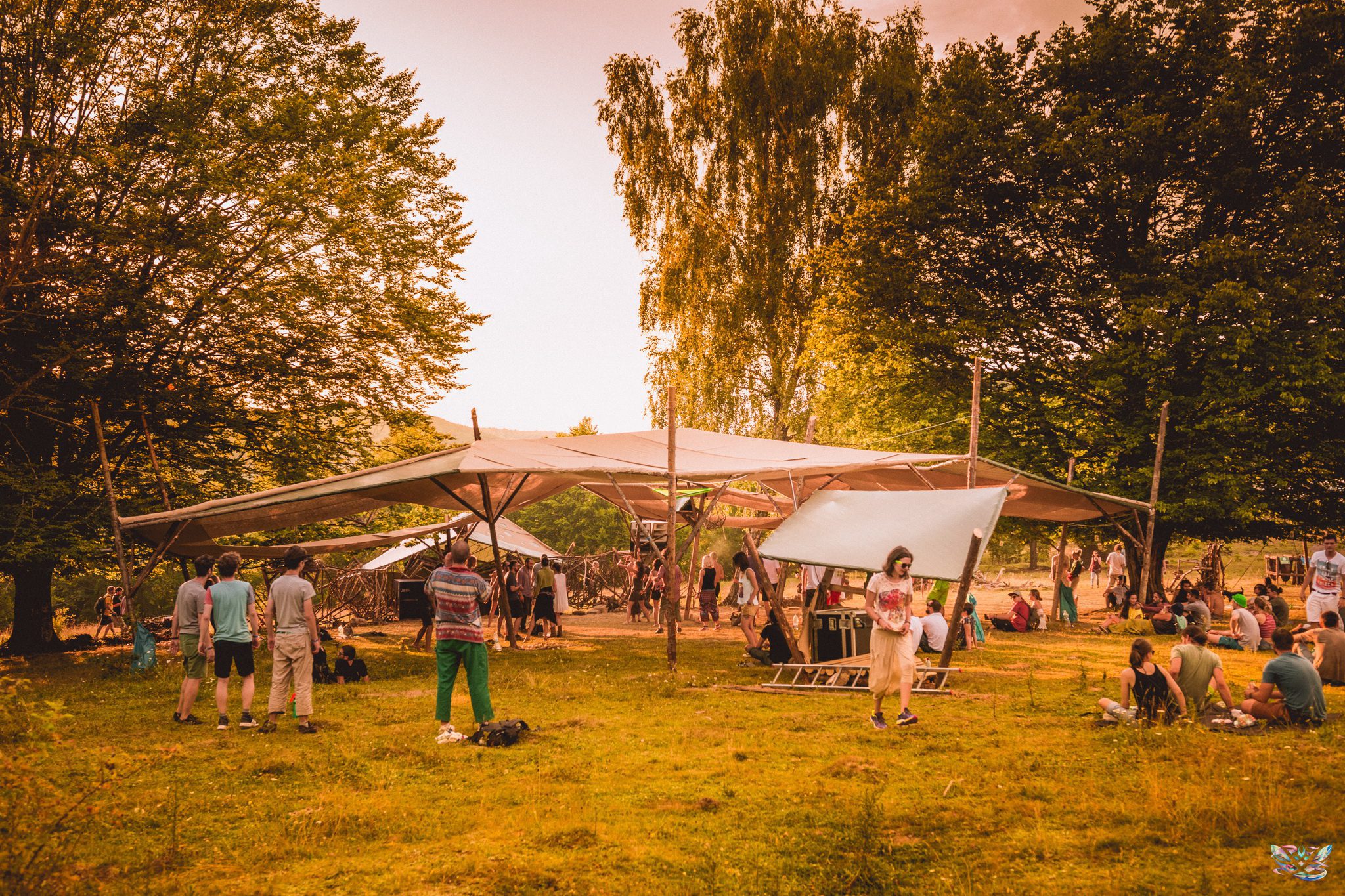 Psytrance stage @ Waha Festival 2017