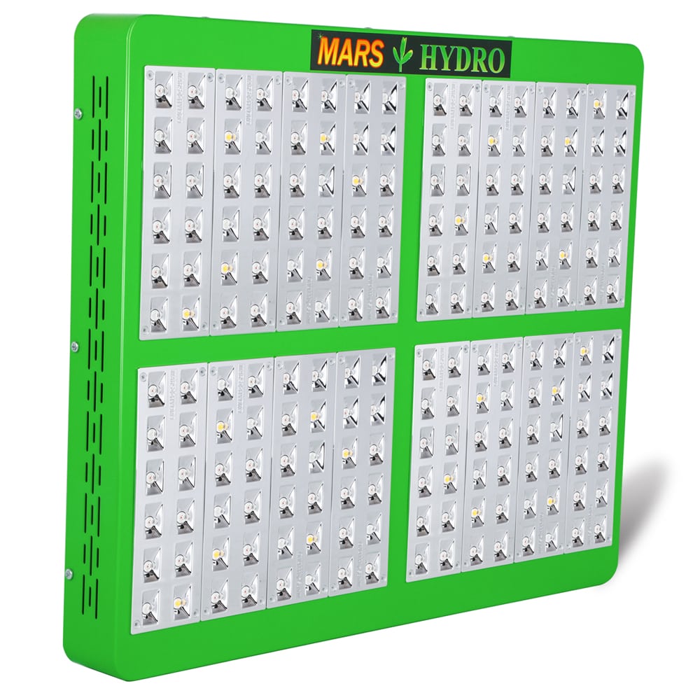 Marshydro Reflector 960W LED Grow Light Full Spectrum for Hydroponic Indoor Garden and Greenhouse Veg and Bloom Switches Added