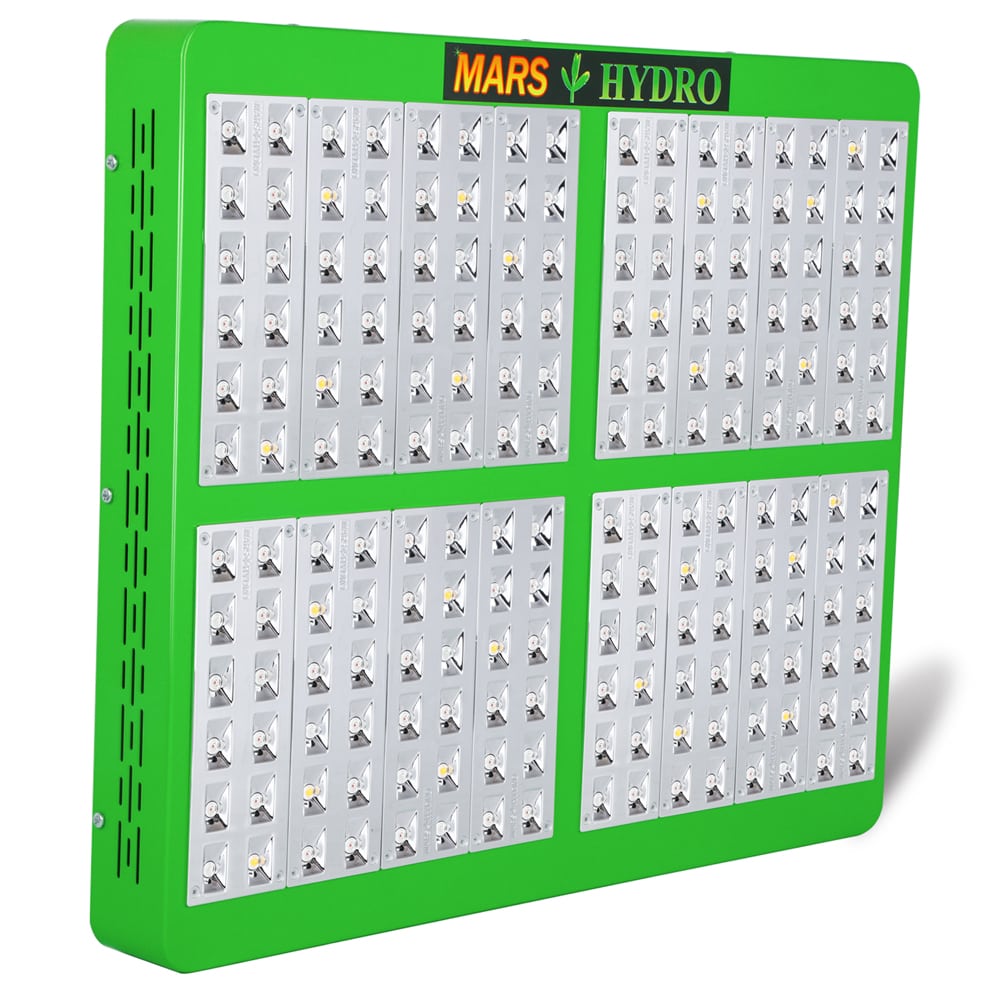 Marshydro Reflector 960W LED Grow Light Full Spectrum for Hydroponic Indoor Garden and Greenhouse Veg and Bloom Switches Added