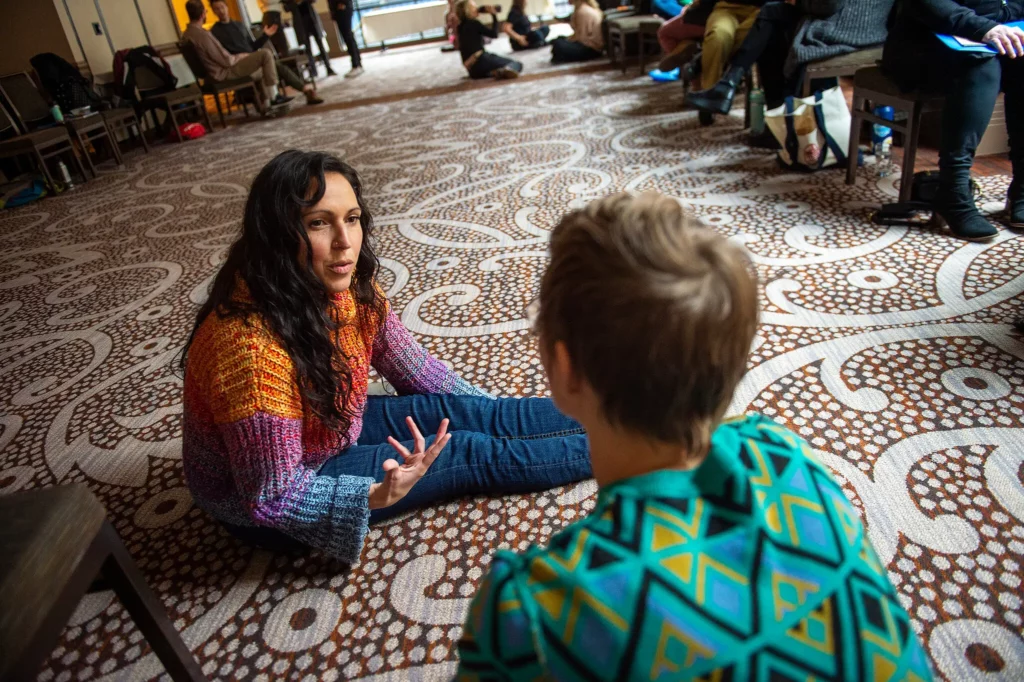 Chenae Garcia, a trained psilocybin facilitator and participant in Fluence's acclaimed psychedelic-assisted therapy training course held in Portland, Oregon